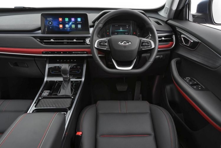 Wnętrze Chery Tiggo 4