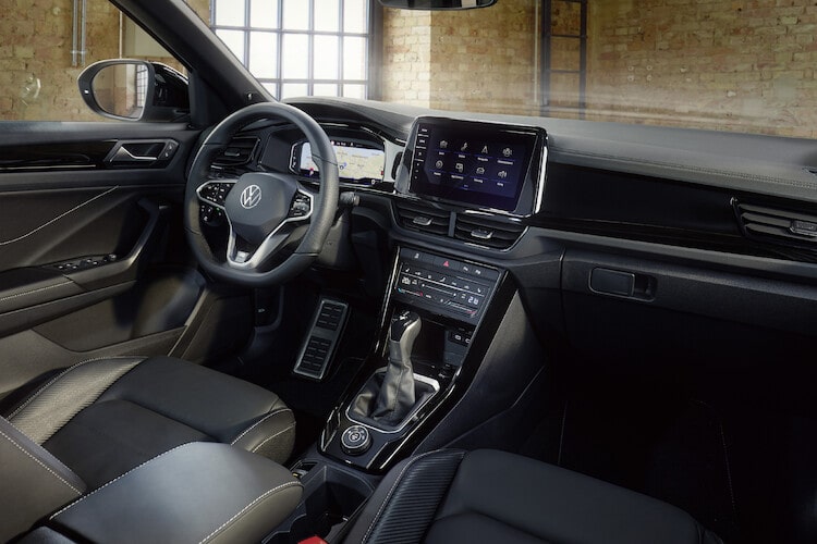 Wnętrze Volkswagena T-roc