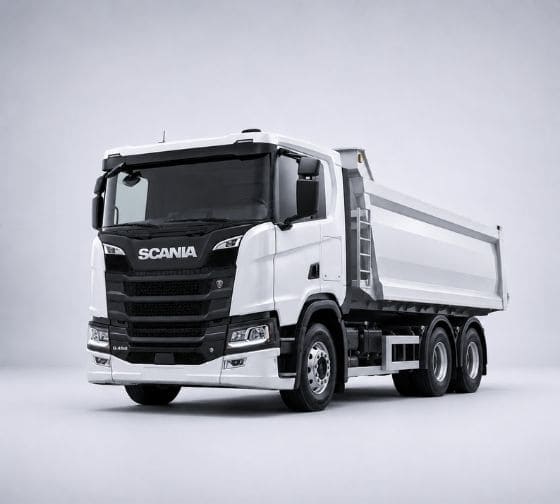 Scania G wywrotka w leasingu – nowoczesna ciężarówka budowlana