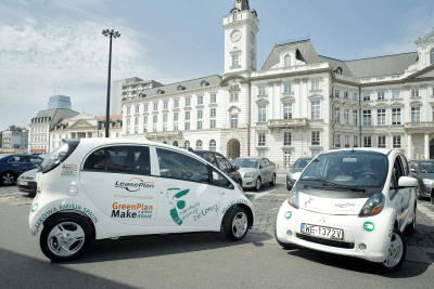 Dwa elektryczne Mitsubishi dla ratusza