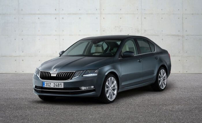 Skoda Octavia po faceliftingu 2017 sedan